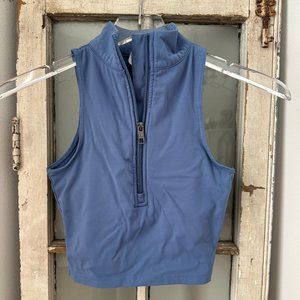 Balance Athletica Zip Up Bra Crop Top